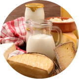 Quesos y productos lácteos